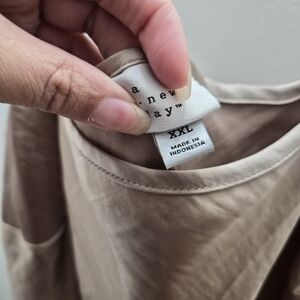 A New Day Tan Top XL